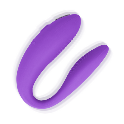 We-Vibe Sync Go Violeta – Estimulador Dual Con Diseño Innovador Para Experiencias En Pareja