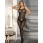SUBBLIME Bodystocking Crotchless Negro – Diseño Elástico Para Comodidad y Estilo Sexy