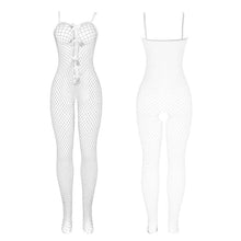SUBBLIME Bodystocking Crotchless Blanco – Lencería Elegante Con Diseño Sofisticado Y Comodidad Única