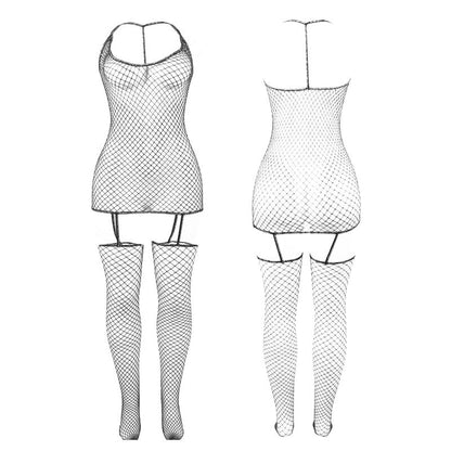 Comprar SUBBLIME Bodystocking Rejilla Brillante Talla Única – Lencería Atractiva Para Estilo Y Comodidad-Noxtic