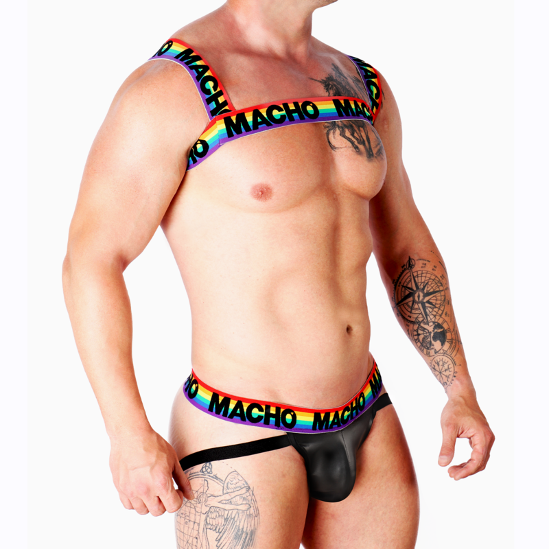 MALE - PRIDE LIMITED DOUBLE HARNESS