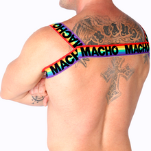 MACHO Arnés Doble Pride Limited – Diseño Elástico Para Confort Y Libertad Sensorial