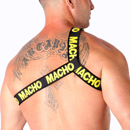 Macho Arnes Romano Amarillo S M – Accesorio Atractivo Para Placer Y Libertad Sensual
