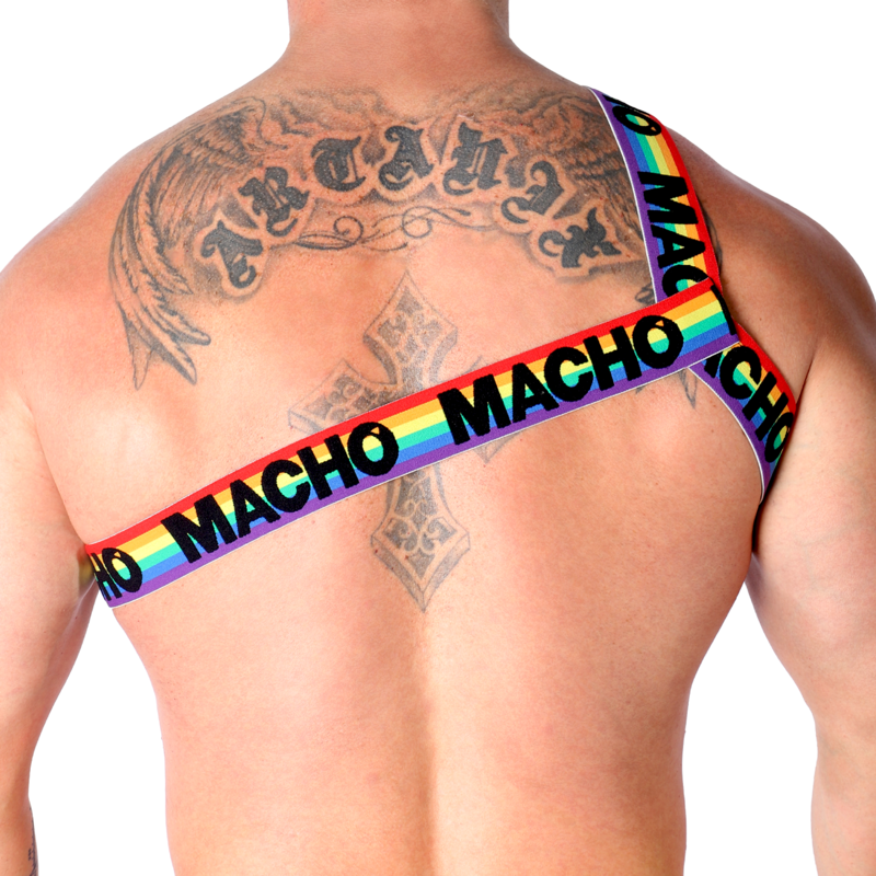 Macho Arnes Romano Amarillo S M – Accesorio Atractivo Para Placer Y Libertad Sensual