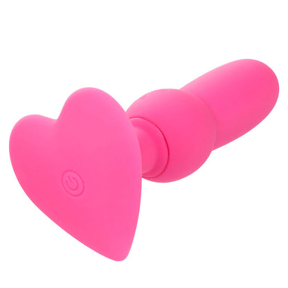 Calexotics First Time Plug anale con perline rosa – Giocattolo per l'esplorazione intima con 10 vibrazioni