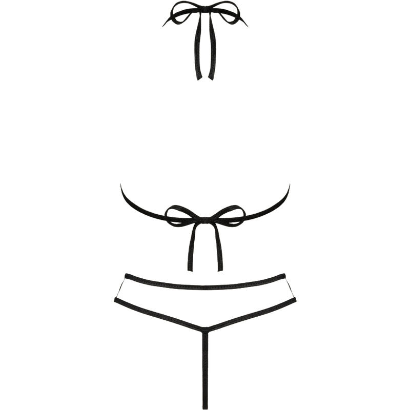 LIVCO Corsetti Fashion Jimena LC 20216 – Completo reggiseno e perizoma in pizzo di lusso