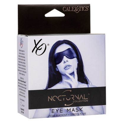 CALEXOTICS - NOCTURNAL BLACK LEATHER EYE MASK