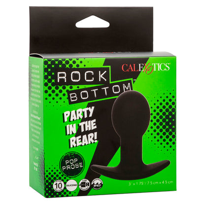 Calexotics Rock Bottom Plug – Juguete Con 10 Modos De Vibración Para Placer Personalizado