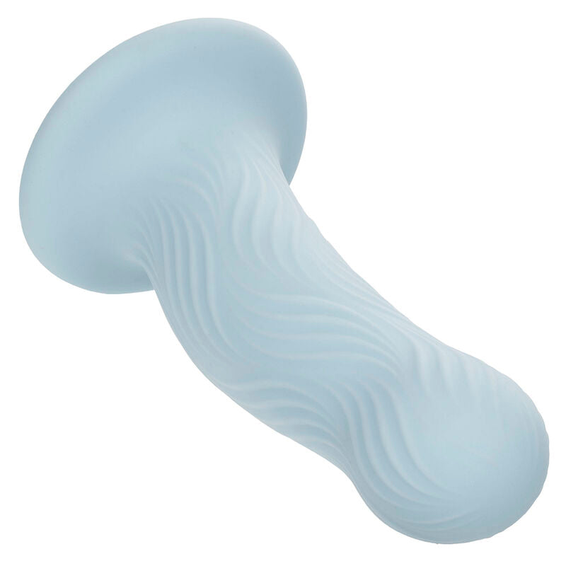 CALEXOTICS Wave Rider Plug Anal Espuma Azul – Diseño Ergonómico Para Placer Confortable