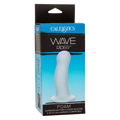 CALEXOTICS Wave Rider Plug Anal Espuma Azul – Diseño Ergonómico Para Placer Confortable
