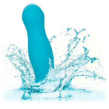 CALEXOTICS Wave Rider Swell Plug Anal Azul – Diseño Ergonómico Con Textura Ondulada Para Sensaciones Intensas