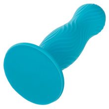 CALEXOTICS Wave Rider Swell Plug Anal Azul – Diseño Ergonómico Con Textura Ondulada Para Sensaciones Intensas