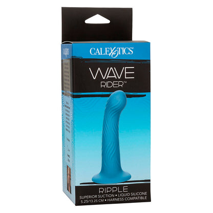 CALEXOTICS Wave Rider Ripple Plug Anal Azul – Diseño Ergonómico Para Placer Confortable