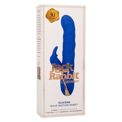 CALEXOTICS - JACK RABBIT VIBRATOR BLUE WAVE MOTION