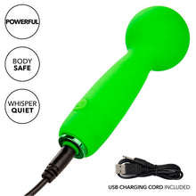 CALEXOTICS Neon Vibes The Bubbly Vibe Mini – Massaggiatore compatto con 10 modalità di vibrazione