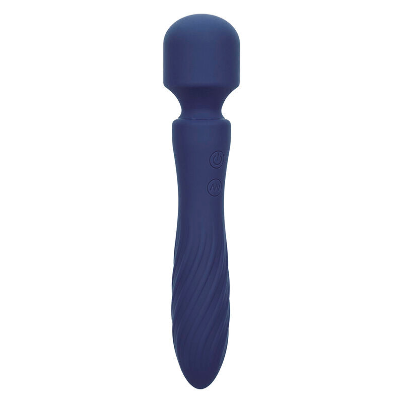 CALEXOTICS - CHARISMA MYSTIQUE DUAL MOTOR MASSAGER 12 FUNCTIONS 21.5 CM X 4.5 CM PURPLE