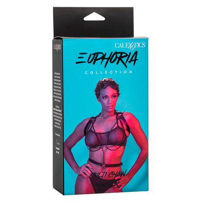 CALEXOTICS Euphoria Halter Harness – Design multi-catena per un piacere elegante