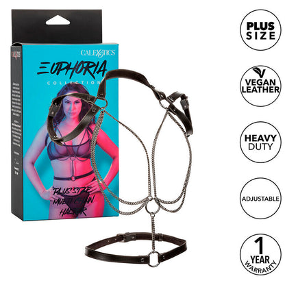 CALEXOTICS Euphoria Halter Harness – Design elegante con più catene premium, taglie forti