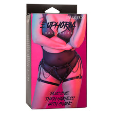 CALEXOTICS - EUPHORIA PREMIUM CHAIN ​​THIGH HARNESS PLUS SIZE