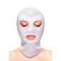 Comprar NS Novelties Pasamontañas Nylon Blanco – Capucha Suave Con Aberturas Para Ojos Y Boca-Noxtic