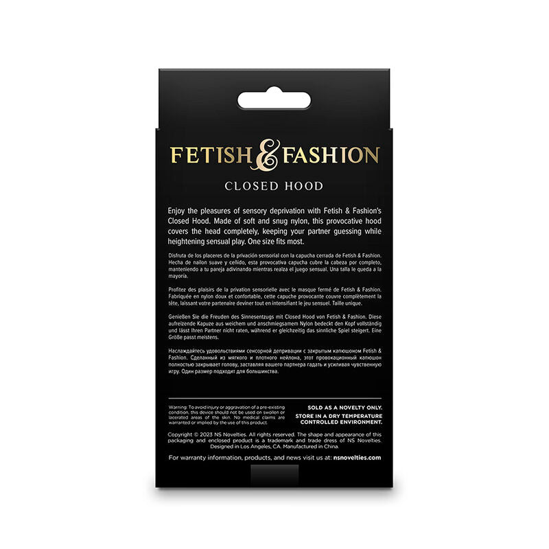 NS Novelties Pasamontañas Completo Nylon Blanco – Diseño Suave Para Comodidad Y Exploración Sensorial