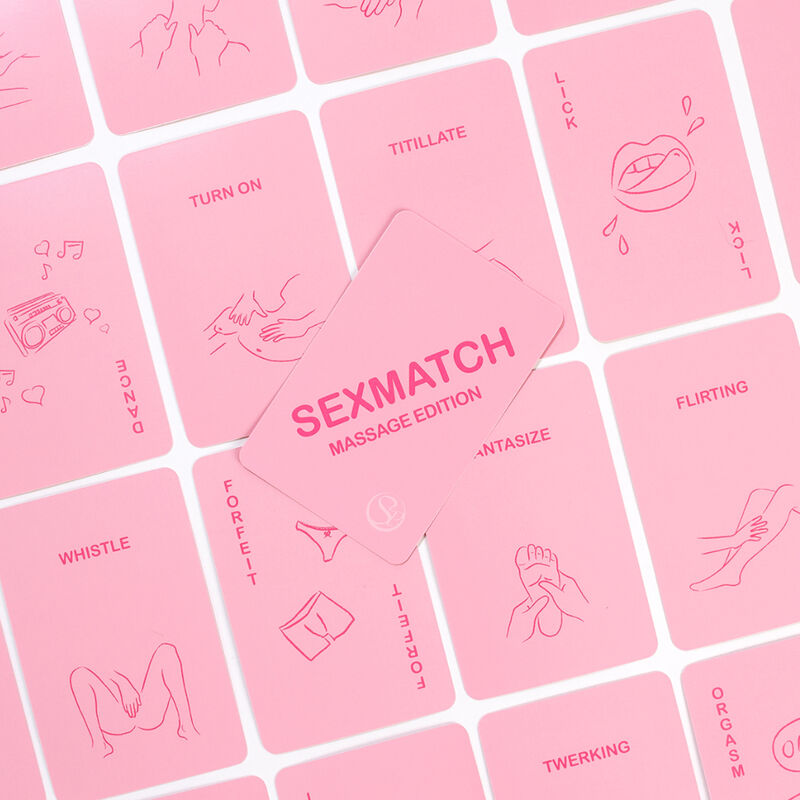 SECRETPLAY Sexmatch Massage Edition – Gioco di carte per connettersi e divertirsi in coppia