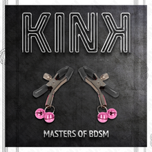 KINK Pinzas Para Pezones Doble Campanilla Rosa 6 Cm – Diseño Sensual Con Toque De Control