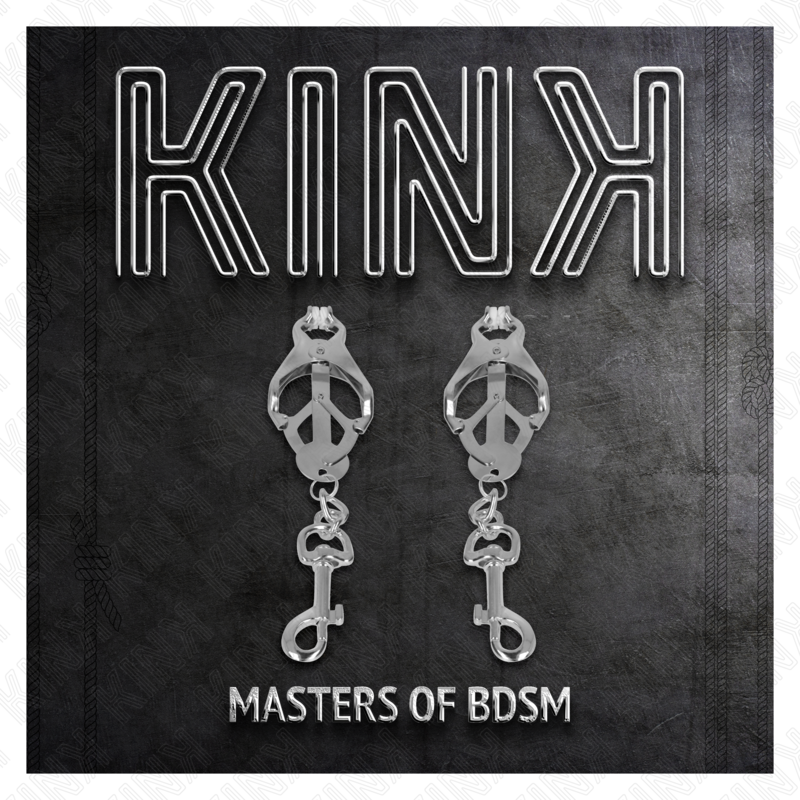 Morsetti per capezzoli in stile giapponese KINK: design elegante per esplorare nuove sensazioni