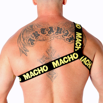 Macho Arnes Romano Amarillo S M – Accesorio Atractivo Para Placer Y Libertad Sensual