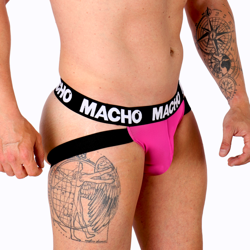 Macho MX28FA Jock Verde Fluor S – Diseño Confiable Para Libertad Y Comodidad Diaria