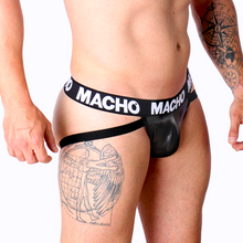 MACHO Jock MX25NC Cuero Negro – Diseño Ergonómico Para Comodidad Y Estilo