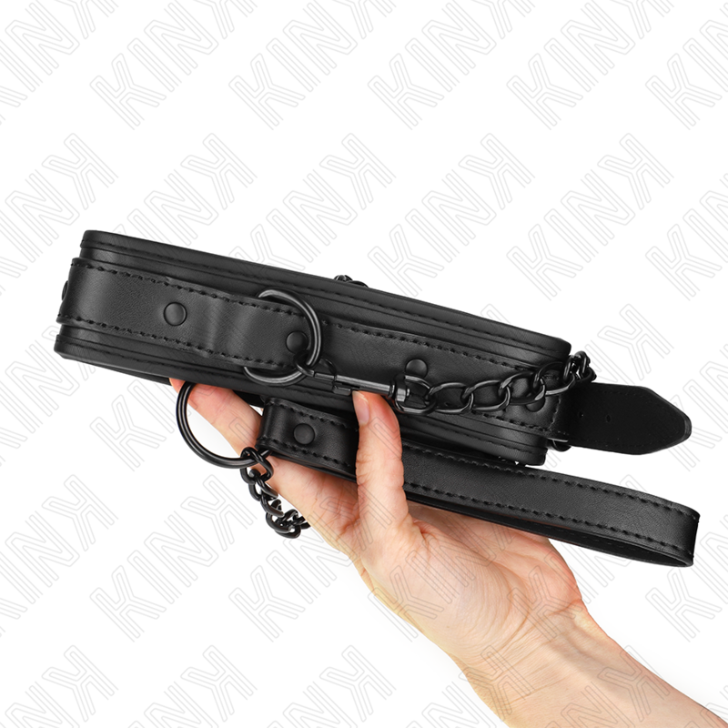 Collare regolabile in neoprene KINK con guinzaglio: design elegante per controllo e sicurezza