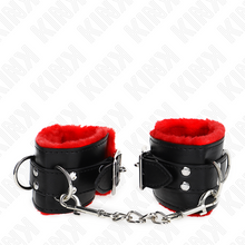 Comprar KINK Muñequeras Forradas Rojas – Diseño Ajustable Con Agujeros Cuadrados Para Comodidad Sensorial-Noxtic