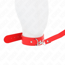 KINK Collar Con Correa Roja 116 CM – Diseño Ajustable Para Comodidad Y Estilo Elegante