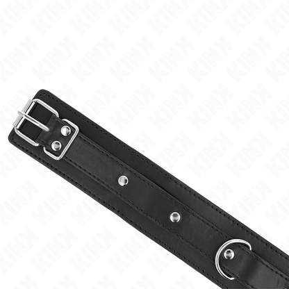 KINK - COLLAR WITH LEASH 65 CM 1 ADJUSTABLE RING 38-49 CM X 5 CM