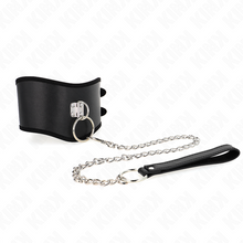 KINK Collar Con Correa Negra Ajustable – Diseño Elegante Con Libertad Sensacional