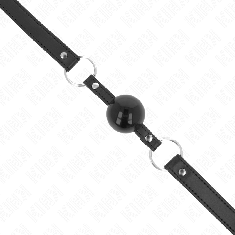Comprar KINK Mordaza De Bola 4 Cm TPE Con Candado Negro – Diseño Elegante Para Exploración Segura-Noxtic