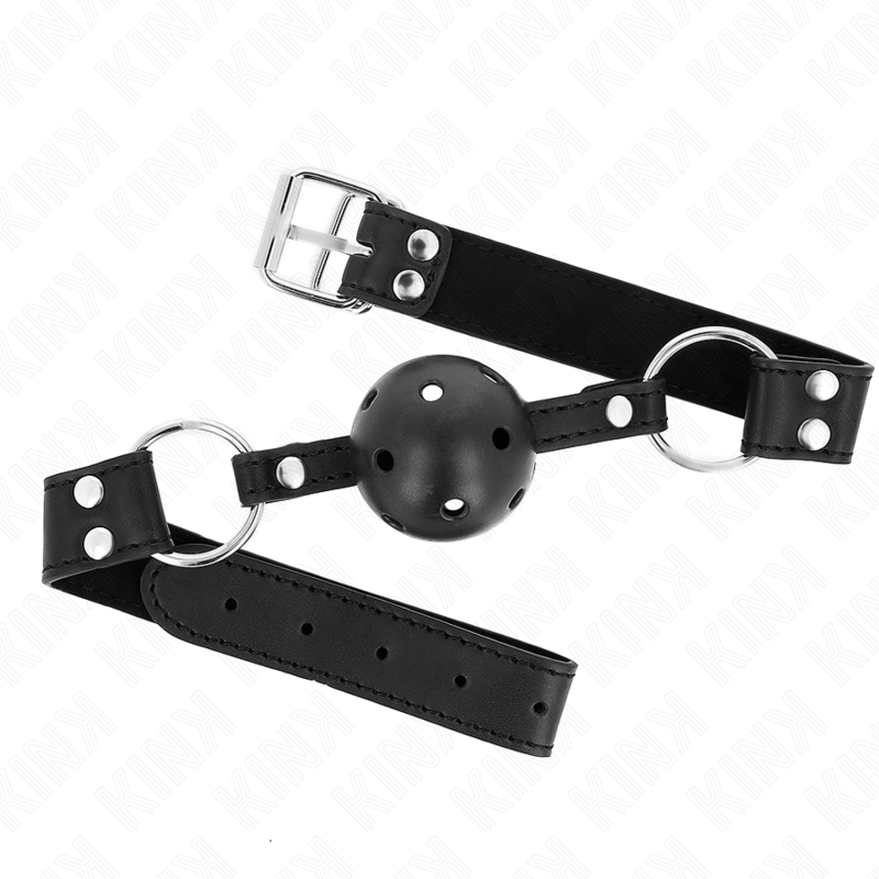 Comprar KINK Mordaza De Bola 4 Cm Negra – Diseño Ajustable Con Material Transpirable Para Comodidad Ideal-Noxtic