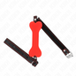 Comprar KINK Mordaza De Hueso 12 Cm Roja – Diseño Elegante Para Experiencias Sensuales Controladas-Noxtic