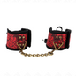 Comprar KINK Muñequeras Diseño Escándalo Rojo Negro – Estilo Elegante Con Detalle Lazo Para Experiencias Únicas-Noxtic