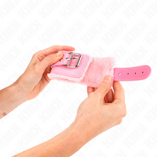 Braccialetti KINK con fodera rosa – Design elegante con cinturino regolabile per un comfort ideale