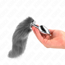 Comprar KINK Plug Anal Talla L Con Cola Sintética – Diseño Elegante Para Experiencias Divertidas-Noxtic