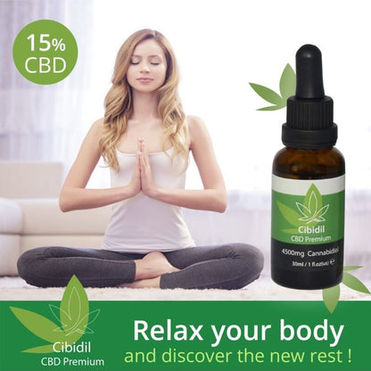 🌿 Cibidil 15% – Aceite de CBD natural