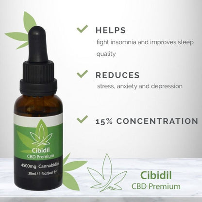 🌿 Cibidil 15% – Aceite de CBD natural