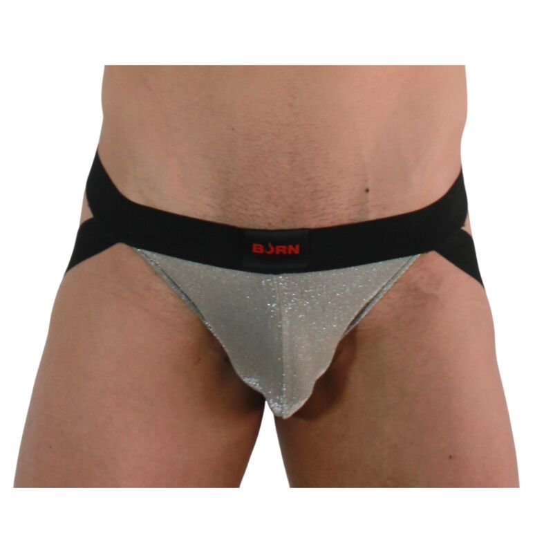 BURN 001 Jock Gloss Beige Nero S – Design elegante per comfort e libertà sensoriale