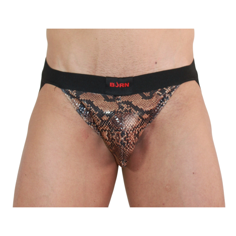 BURN 002 Jock Snake Negro S – Diseño Ergonómico Para Placer Y Libertad Sensorial