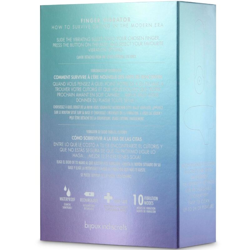 Comprar BIJOUX Better Than Your Ex Bala Vibradora – Silicona Médica Con 10 Modos De Vibración-Noxtic