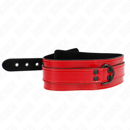 KINK Collar Ajustable Rojo Vino – Elegancia Con Ajuste Personalizado Para Mayor Comodidad