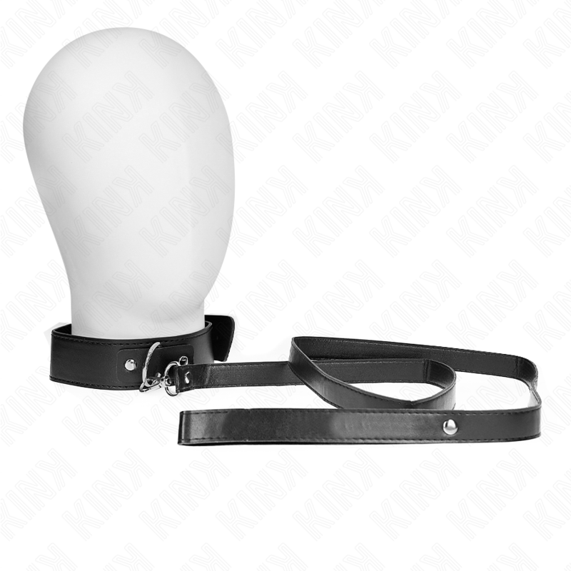 KINK Collar Con Correa Negro Ajustable – Diseño Elegante Para Comodidad Y Estilo