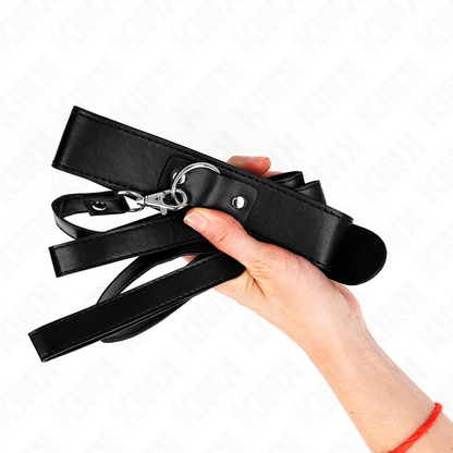 KINK Collar Con Correa Negro Ajustable – Diseño Elegante Para Comodidad Y Estilo